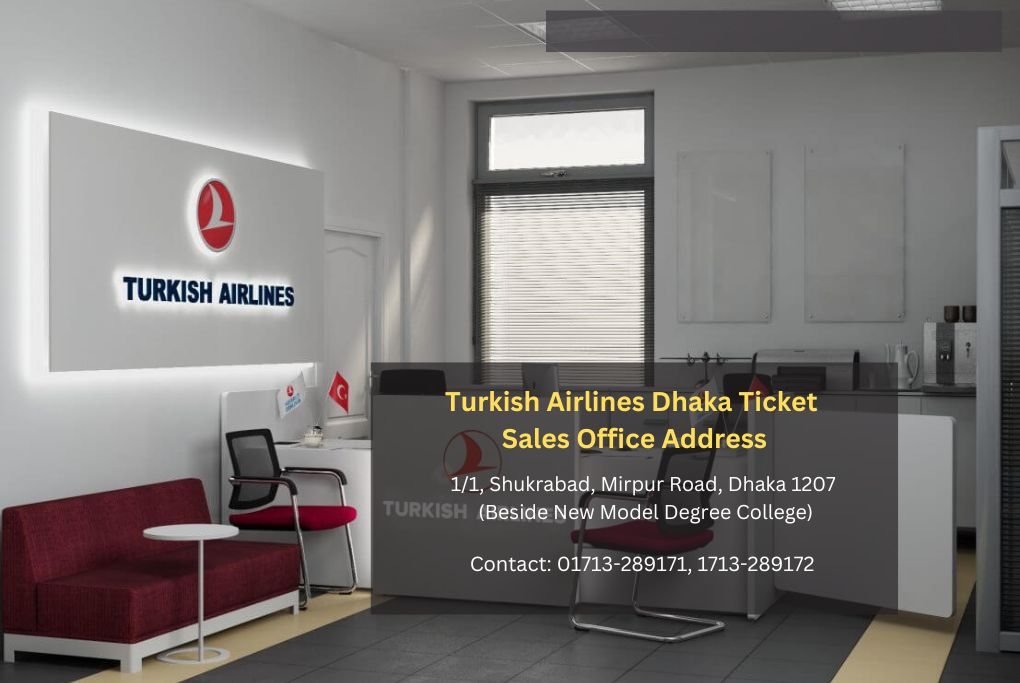 Turkish Airlines Dhaka Ticket Sales Office Address