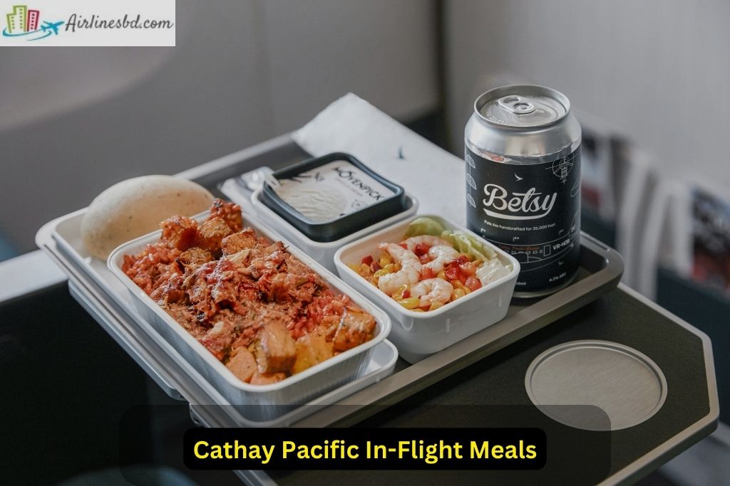 Cathay Pacific In-Flight Meals